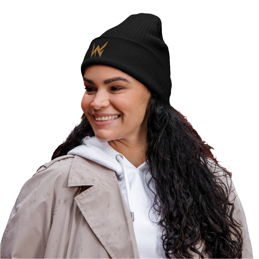 (B2) Organic ribbed beanie Wabody - Home