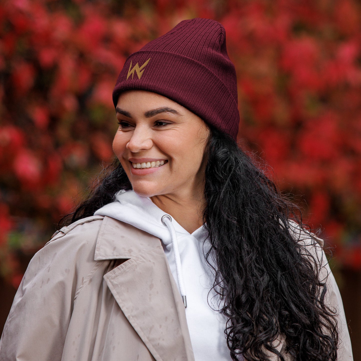 (B2) Organic ribbed beanie Wabody - Home