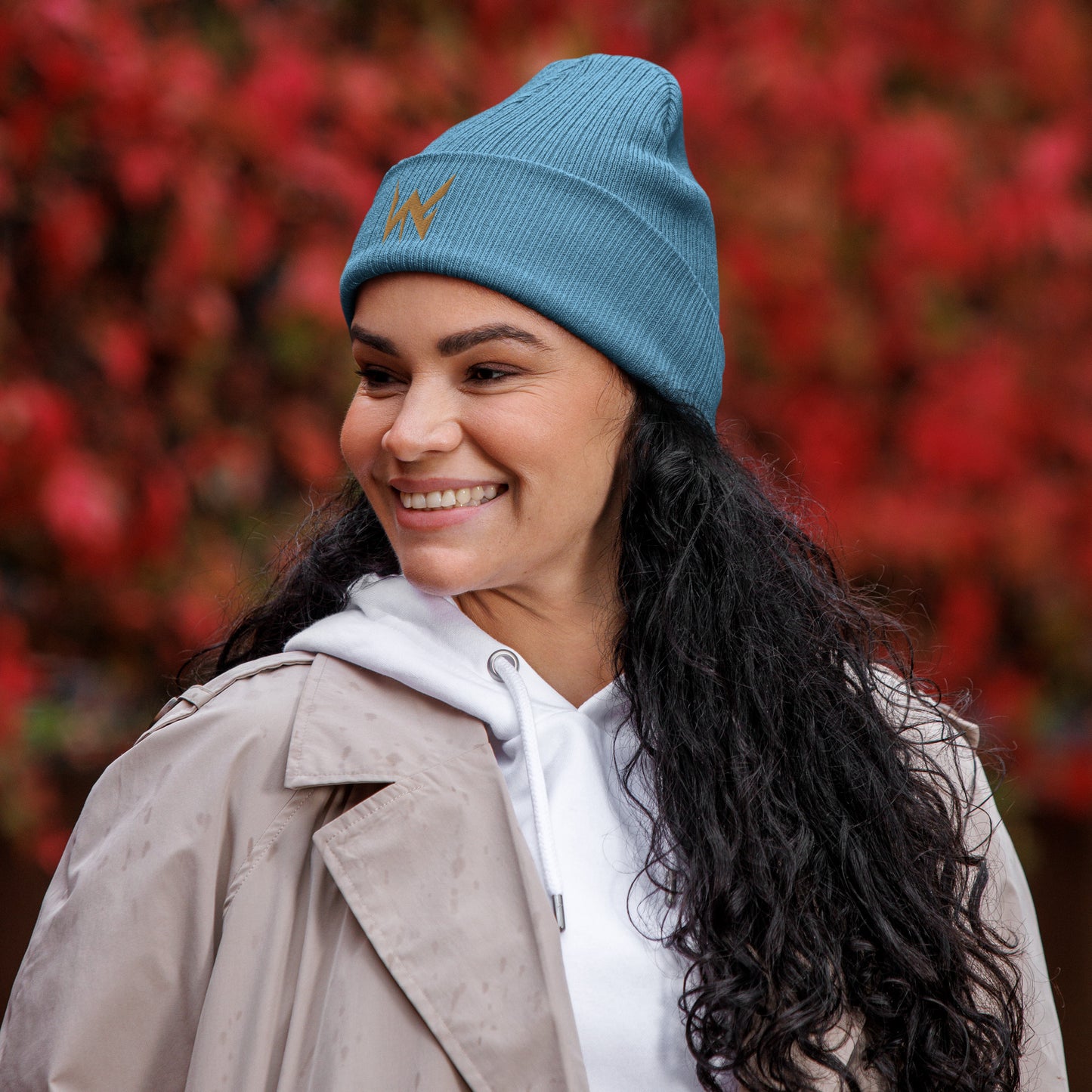 (B2) Organic ribbed beanie Wabody - Home