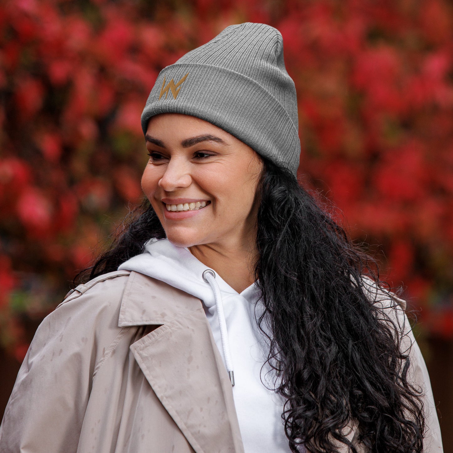 (B2) Organic ribbed beanie Wabody - Home