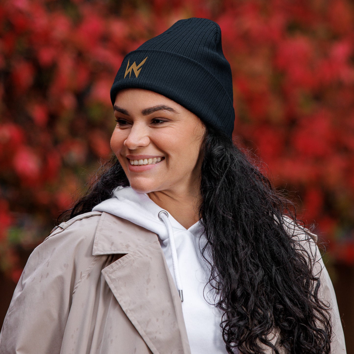 (B2) Organic ribbed beanie Wabody - Home