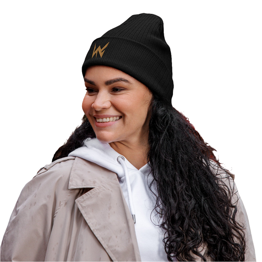 (B2) Organic ribbed beanie Wabody - Home